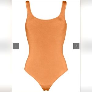NWT Simple Shaping Tank Bodysuit - Clay